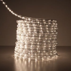 10M Cool White LED Rope Light