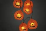 Halloween Battery Operated 10 LEDs Pumpkin String Light Set
