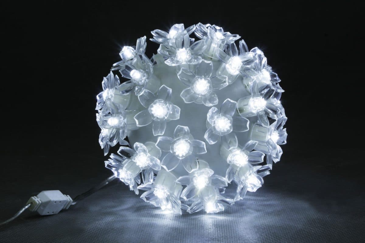 White 50 LED Ball Light