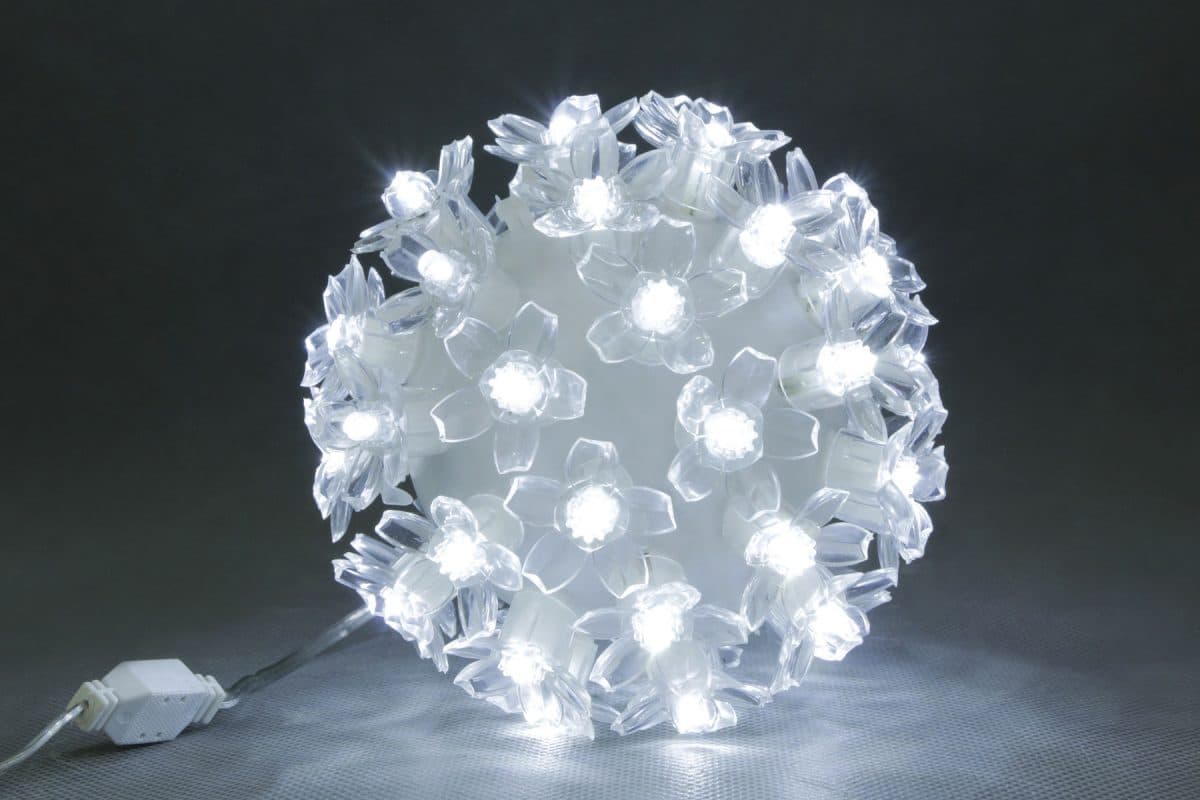 White 50 LED Ball Light