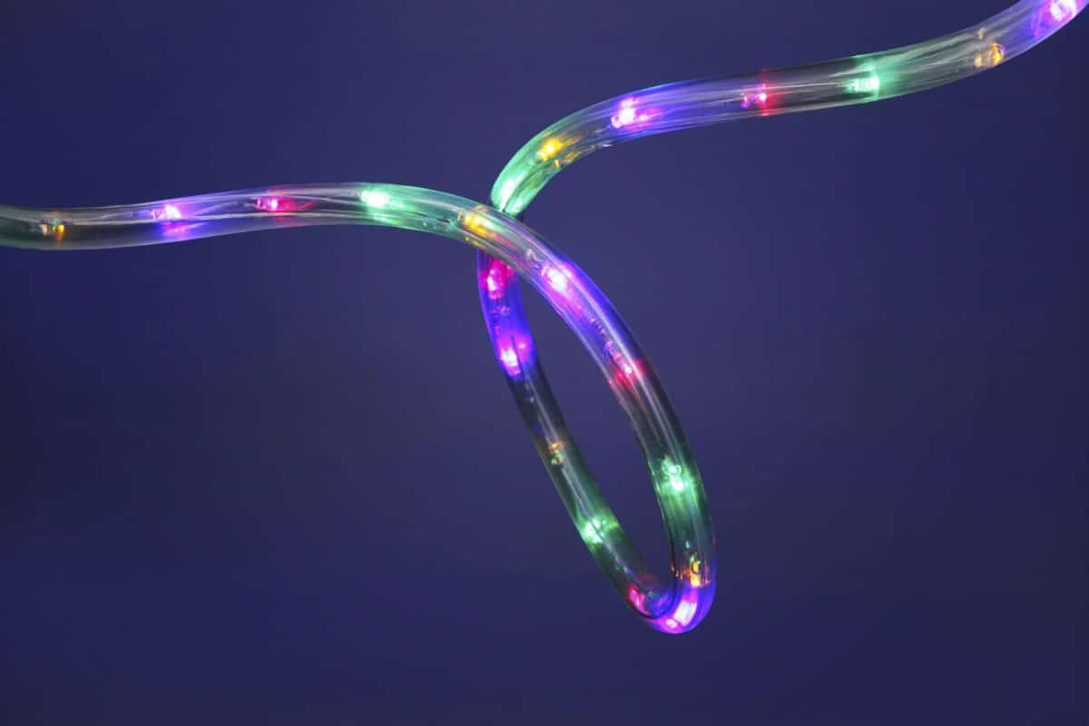 10 Meter Multi Colour LED Rope Light