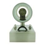 Stainless Steel GU10 Up and Down Light IP44 with PIR Motion Sensor