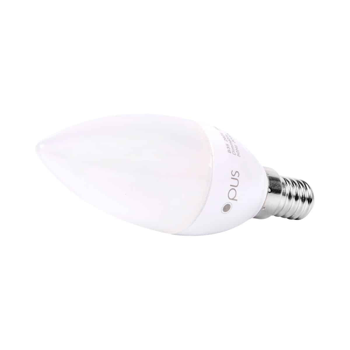 5watt Candle LED SES E14 Small Screw Cap Warm White Equivalent To 40watt Dimmable
