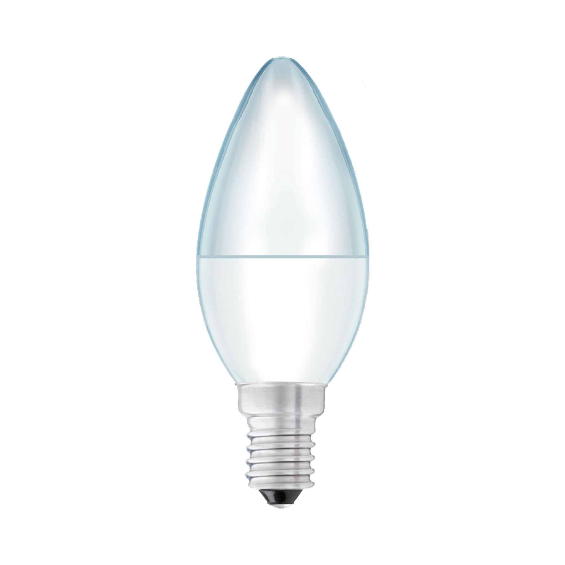 =60W 4x 8W Pearl Candle LED SES E14 Small Edison Screw Light Bulb Lamp 