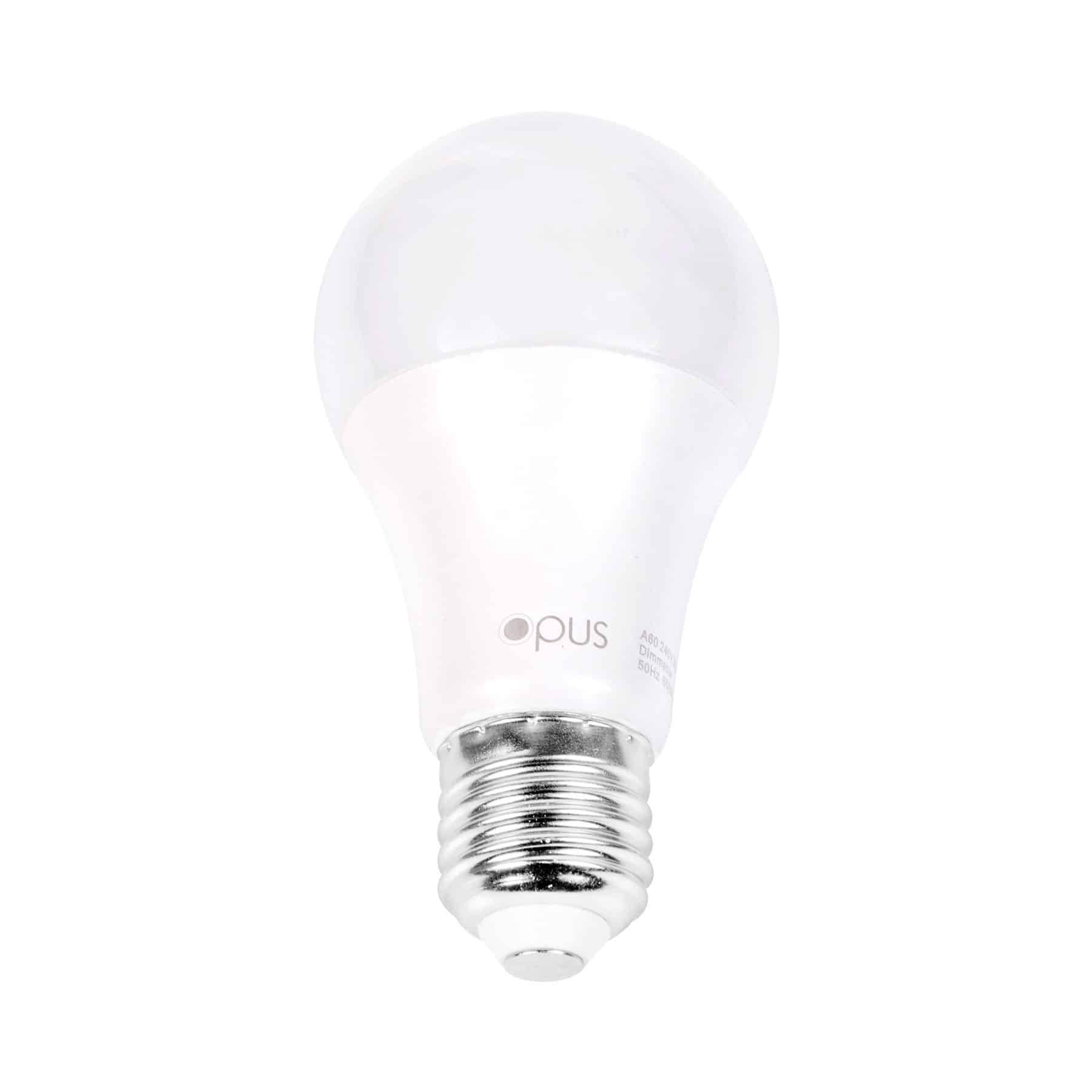 Long Life ES E27 6500K Daylight White 1x 9W Dimmable GLS LED Light Bulb Lamp