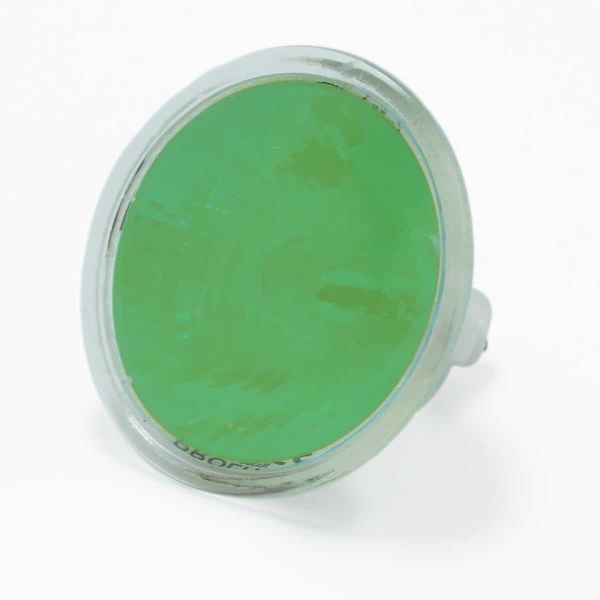 50watt MR16 12volt GU5.3 Cap Colour Green