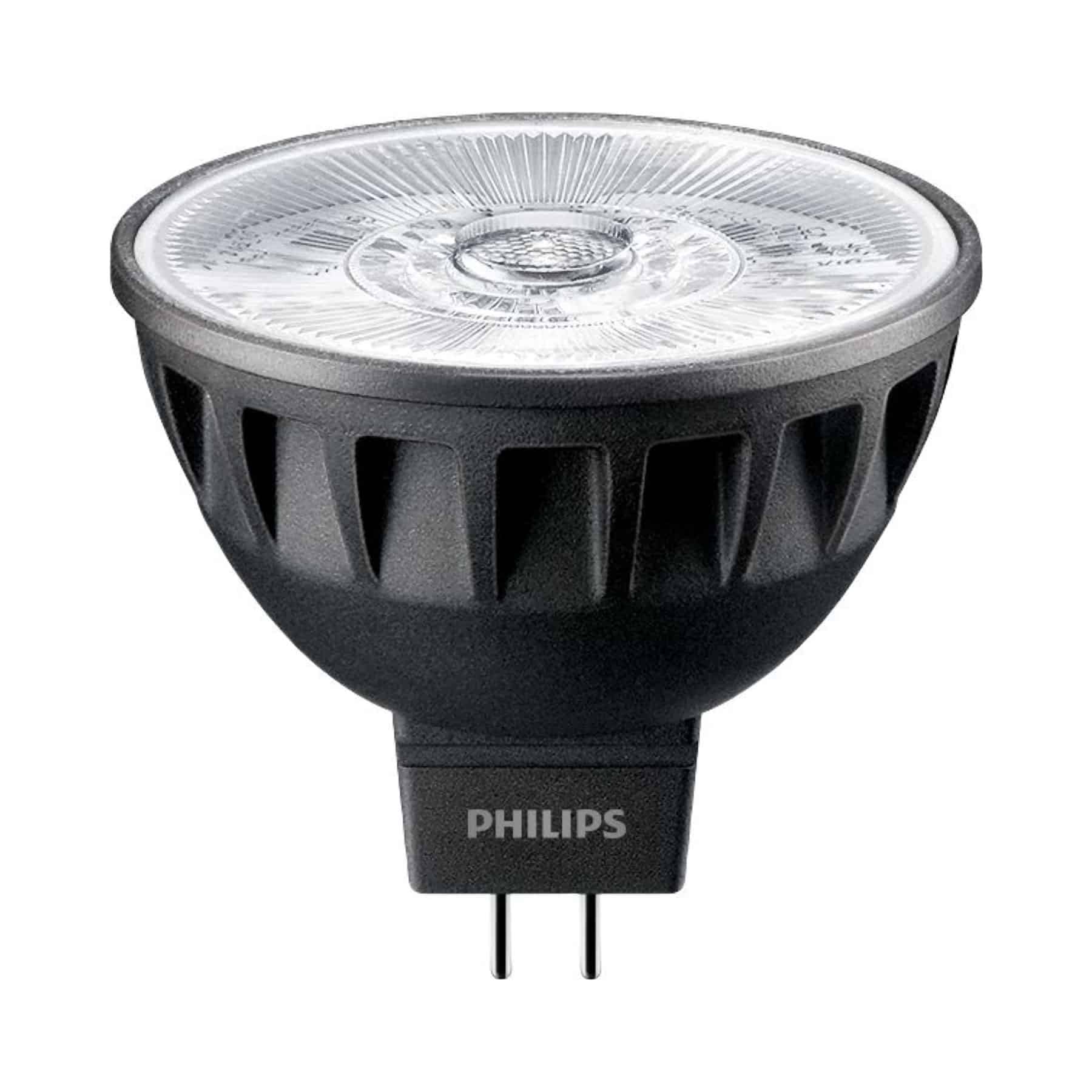 Philips MR16 6.5w-35w 12v GU5.3 60d 2700k LED PH Expert Colour 75751200 ...