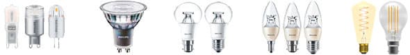 Efficiency Type LED bulbs